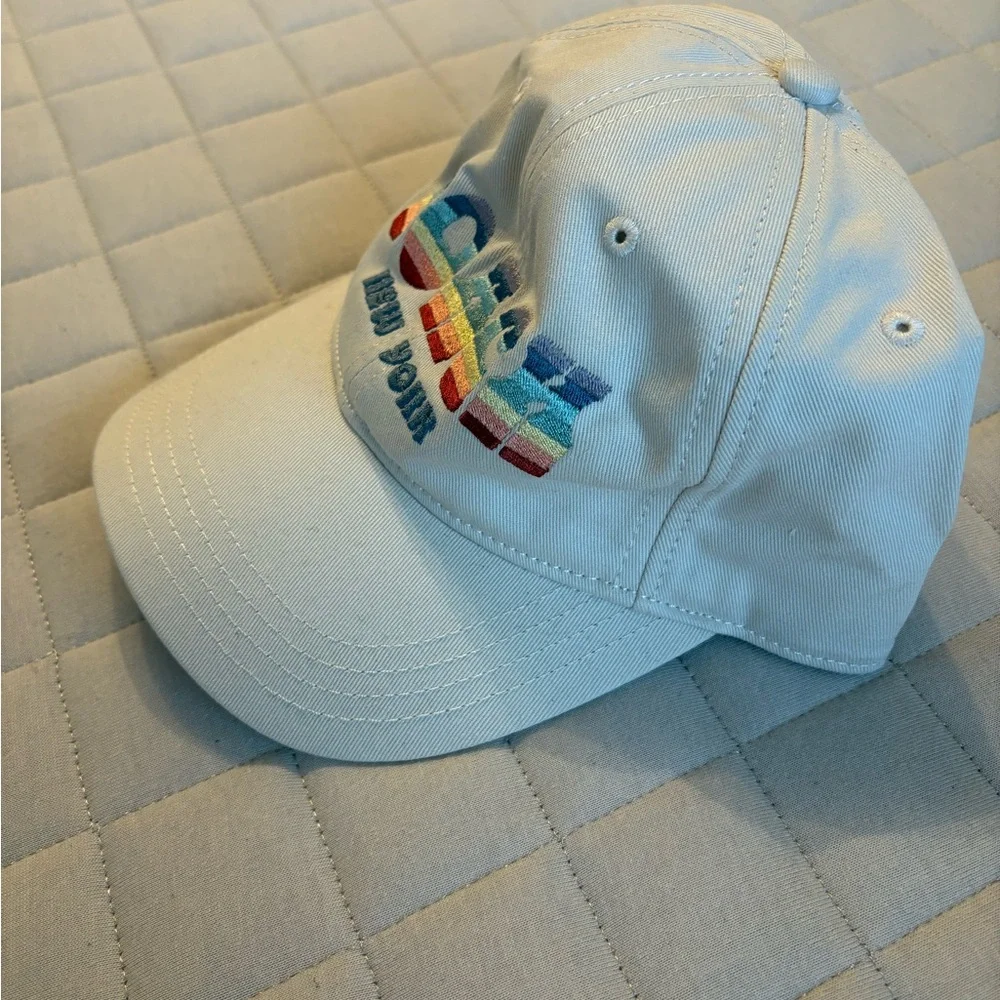 Coach White Logo Cap